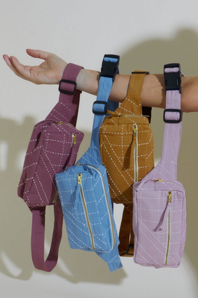 Anchal Kantha Crossbody Belt Bag #1
