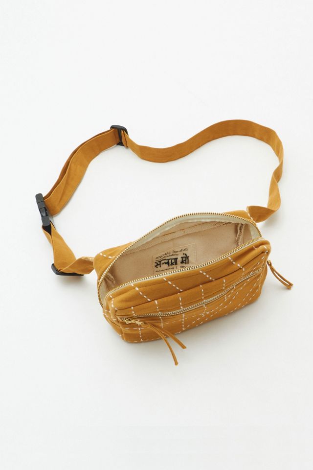 Anchal Kantha Crossbody Belt Bag #3