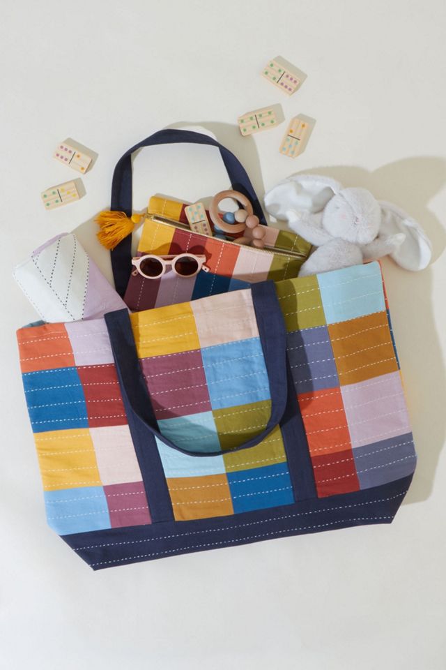 Anchal Checkered Tote #1