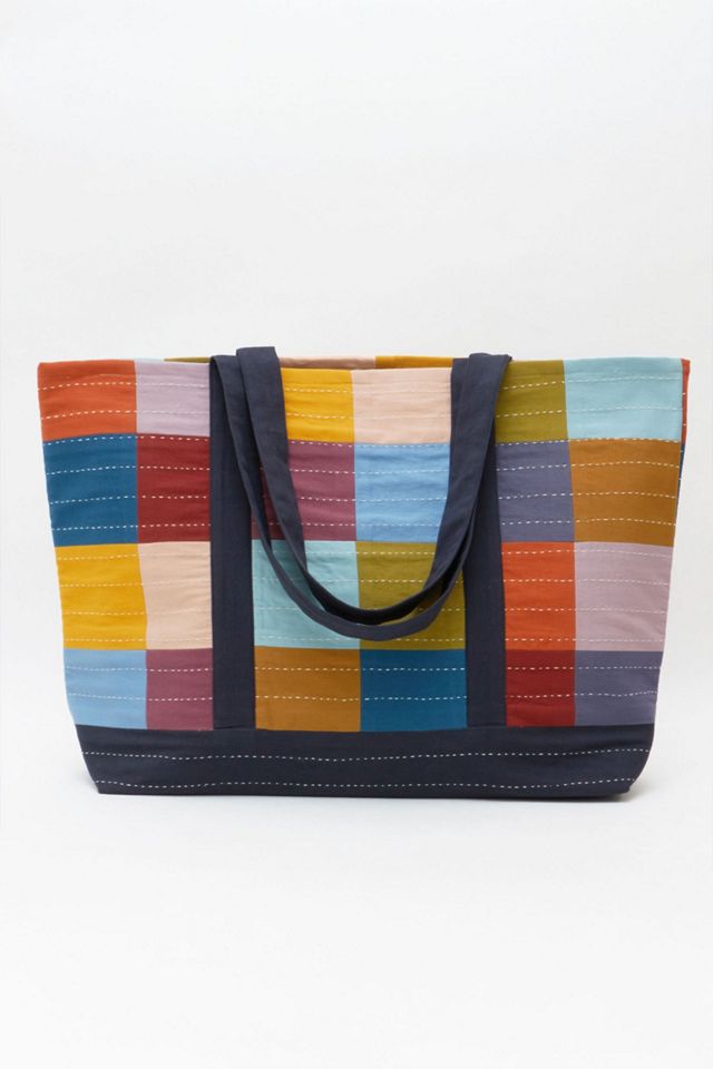 Anchal Checkered Tote #3