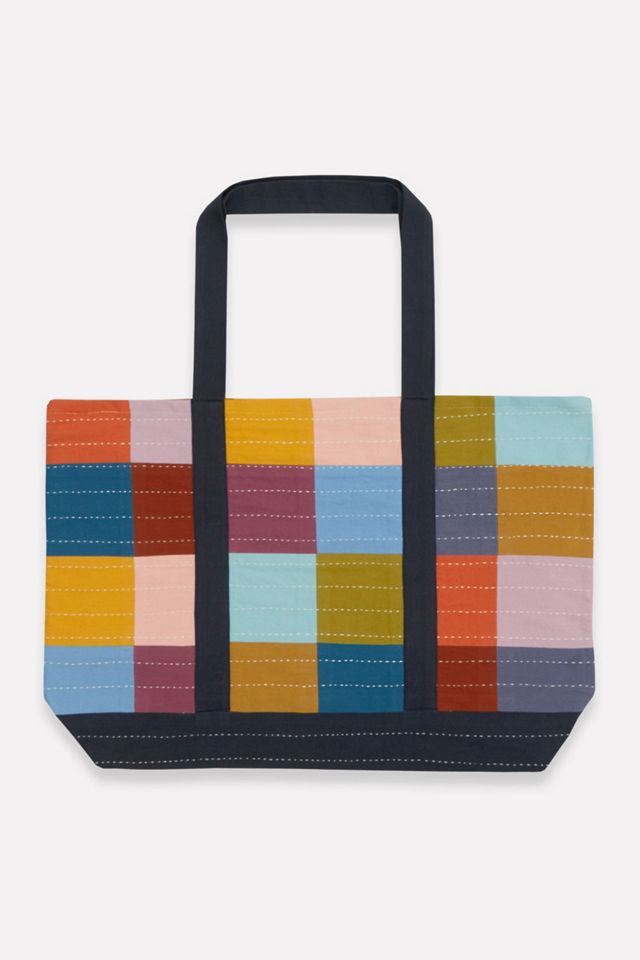 Anchal Checkered Tote #4