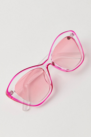 Edie Cat Eye at Free People in Pink