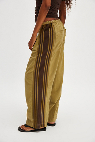 Hudson Canyon Side Printed Pants at Free People in Stripe, Size: XS