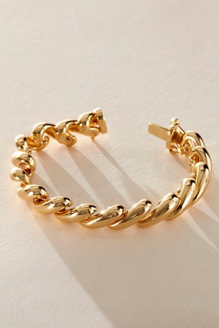 Miranda Frye Paige Bracelet at Free People in Gold
