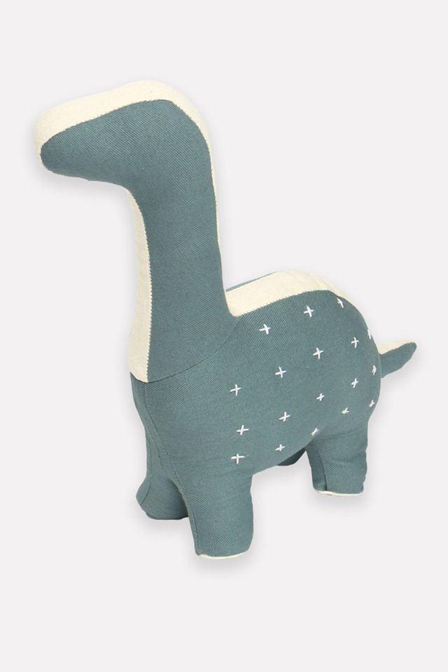 Anchal Kantha Handmade Stuffed Dinosaur #1