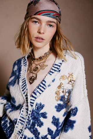 Printed Floral Cardi | Free People