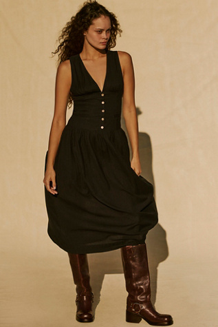 Best Dressed Midi by free-est at Free People in Black, Size: Medium