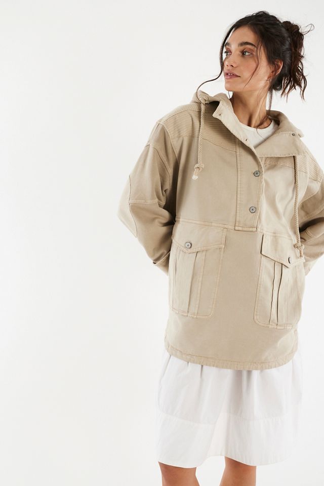 We The Free Marlie Washed Pullover Jacket #2