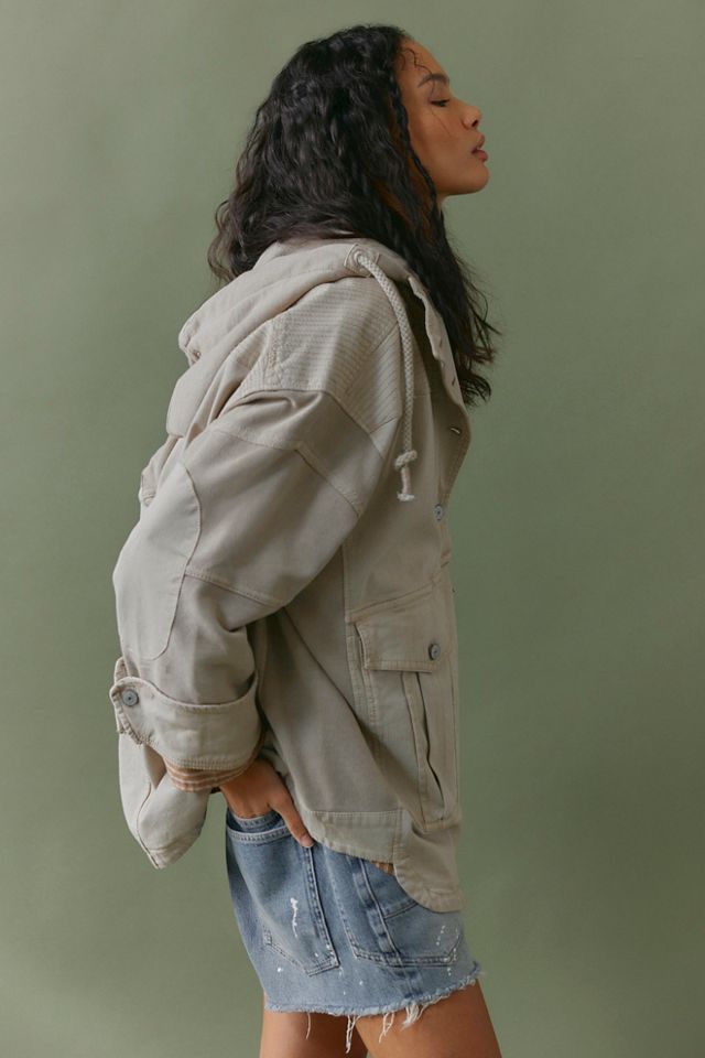 We The Free Marlie Washed Pullover Jacket #1
