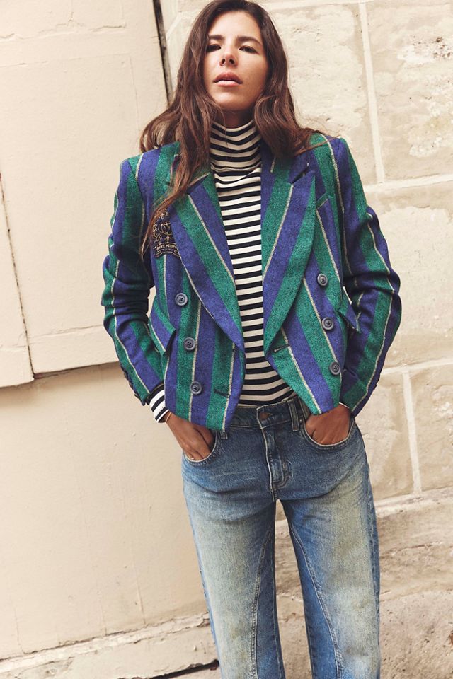 Betty Striped Blazer #1