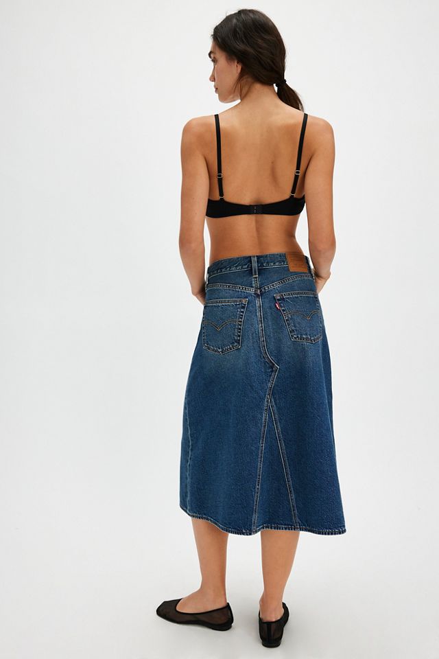 Levi's High-Rise A-Line Skirt #1