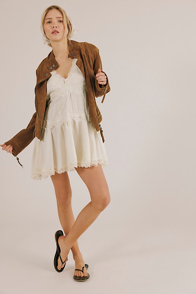 free people slip dress Forever Yours Mini by Intimately at in Blue, Size: M featured in a silky Free People One Delia Slip