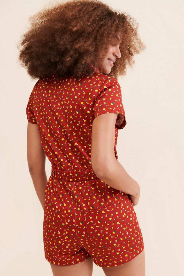 Rolla's Alpine Floral Hamptons Romper #1