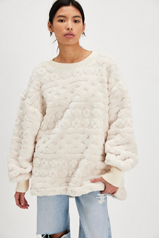 Cable Knit Sweatshirt