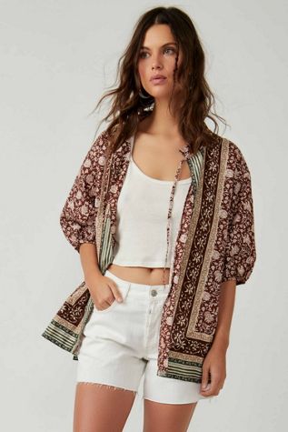 Border Batik Buttondown