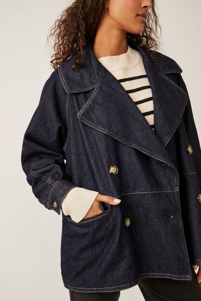 Denim Car Coat #2