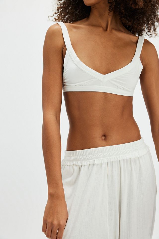 Heathered Essentials Triangle Bralette #2