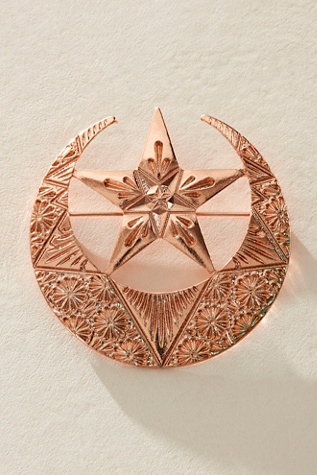 Hotty Totty Brooch At Free People In Rose Gold