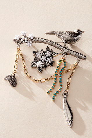 Dare To Dream Brooch at Free People in Bird