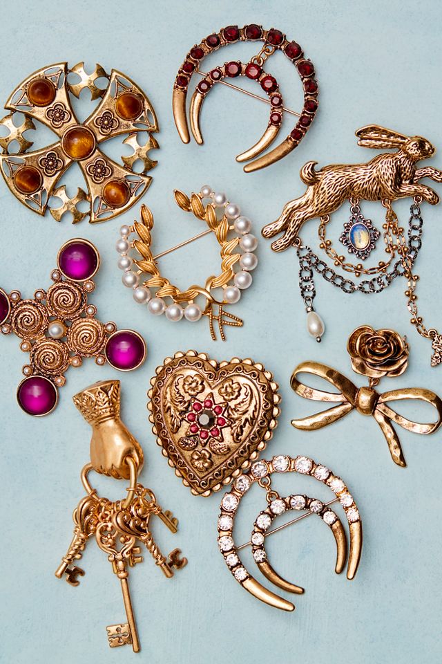 Falling For You Brooch #4