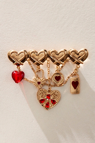 Charming Darling Brooch At Free People In Hearts On Fire