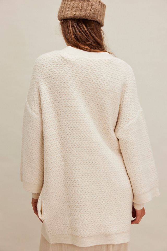 Herringbone Stitch Kimono #1