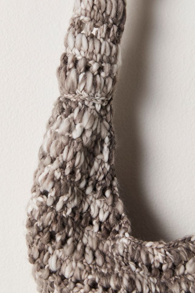 Écharpe Tricotée Mains Inactives #4