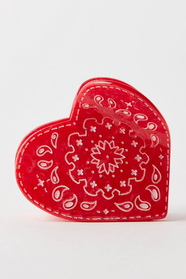 Solar Eclipse Hand Painted Claw Clip #2