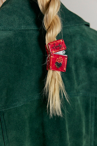 Solar Eclipse Hand Painted Claw Clip