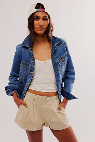 Lee Rider Jacket Giacca In Denim Uomo, Taglio Regular, 99% Cotone 1% Elastan