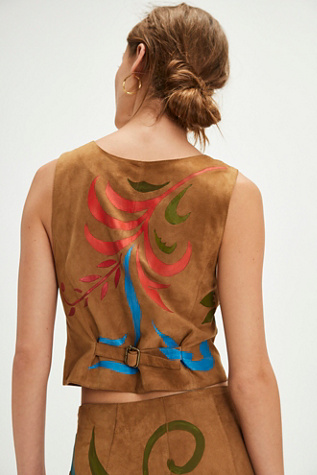 Nigel Preston Hand-Painted Festival Waistcoat