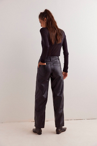 We The Free Sophia Vegan Slim Barrel Pants