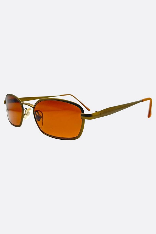 Giant Vintage Left Lane Slim Square 90s Sunglasses #1