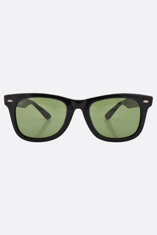Giant Vintage Bobby Classic Sunglasses by Giant Vintage Sunglasses at Free People in Black