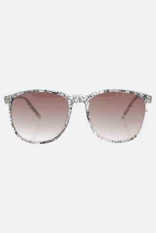 Giant Vintage Squeeze Classic Vintage Sunglasses by Giant Vintage Sunglasses at Free People in Black