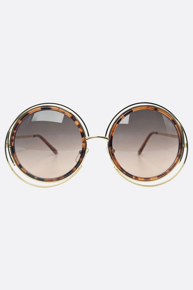 Oversized circle sunglasses best sale