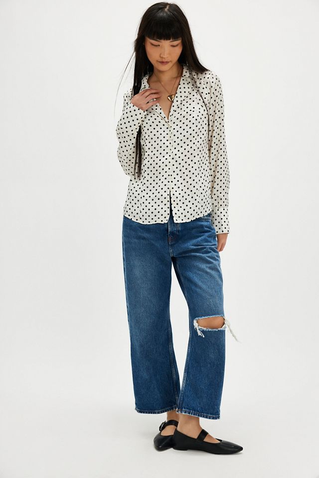 Penny Polka Dot Top Free People