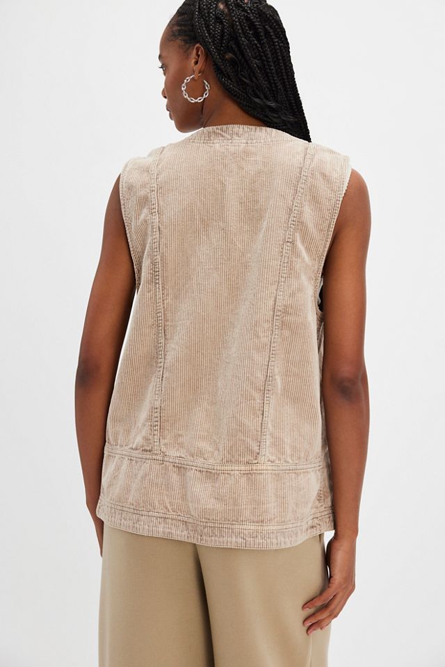 We The Free Valerie Cord Vest #1