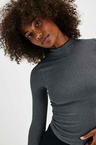 Always Ready Long Sleeve Top by Intimately at Free People in Black, Size: M/L