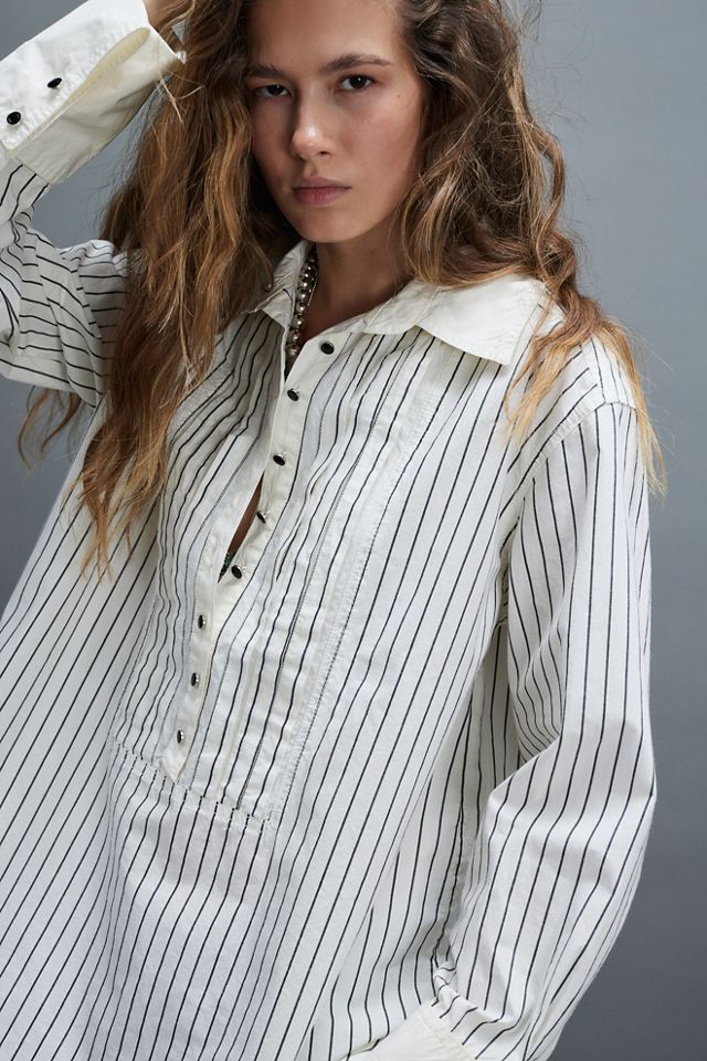 We The Free After Hours Stripe Top #2