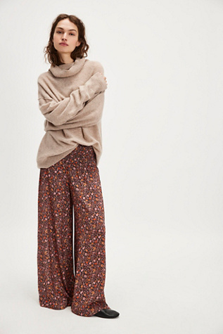 Женские брюки Spell Love Jetty Wide Leg, цвет: Balmy Nights — фото 3