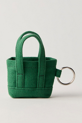 Mini Caravan Bag Charm at Free People in Green