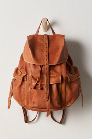 Brooklyn Backpack by FP Collection at Free People in Cognac