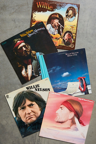 FP Vintage Willie Nelson Keepsake Record Bundle