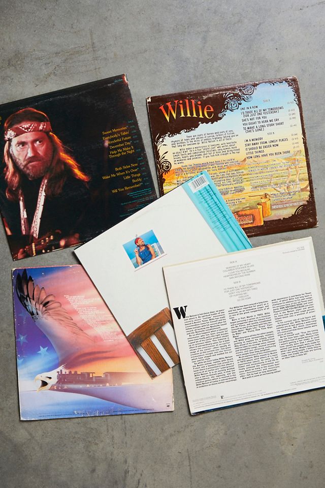 FP Vintage Willie Nelson Keepsake Record Bundle #2