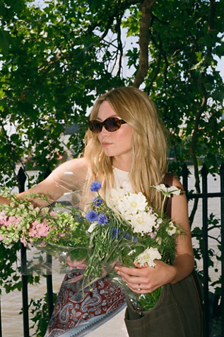 Karen Walker Rapture Oversized Sunglasses