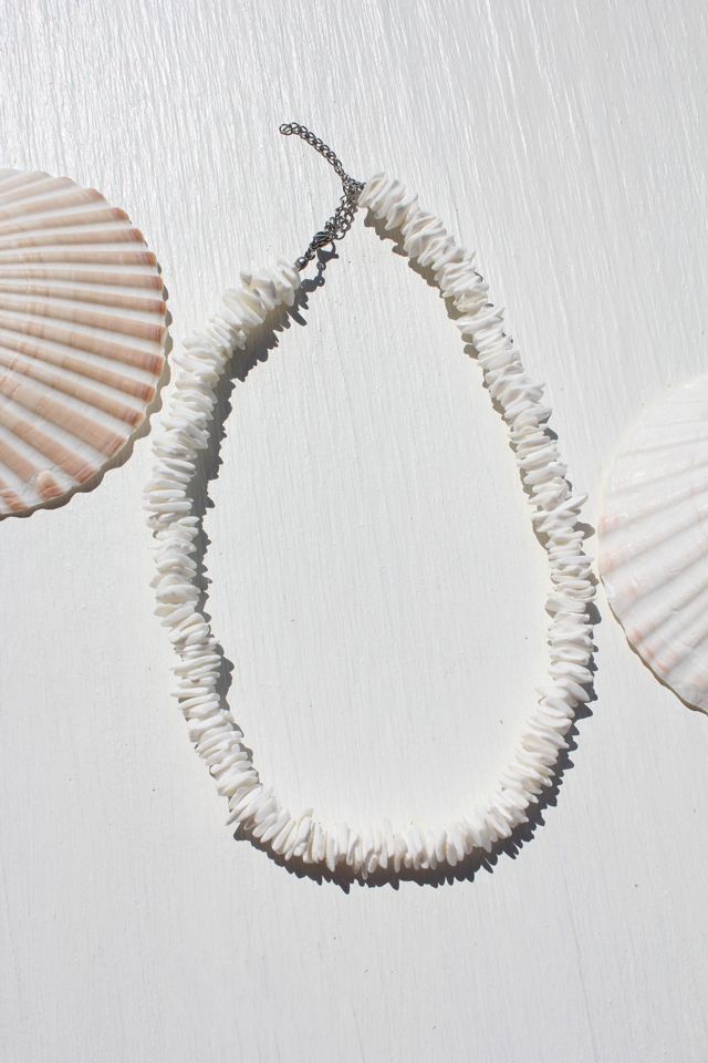 1990s Hawaiian Puka Shell Surfer Necklace Selected By Moons + Junes Vintage #2