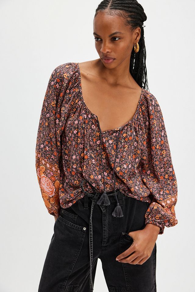 NWT Free People Much Love Tonic Embroidered In Salt popular Size S