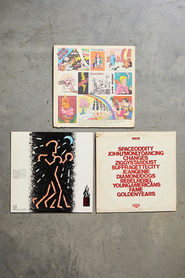 FP Vintage David Bowie Keepsake Record Bundle #1