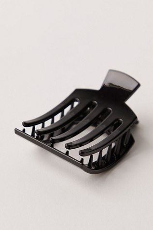 Женские аксессуары для волос Teleties Small Flat Square Clip, цвет: Угольно-чёрный — фото 2